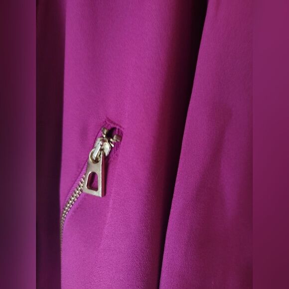 Relativity Magenta Draped Open Front Jacket | Women’s Size Large | NWT - Picture 4 of 7